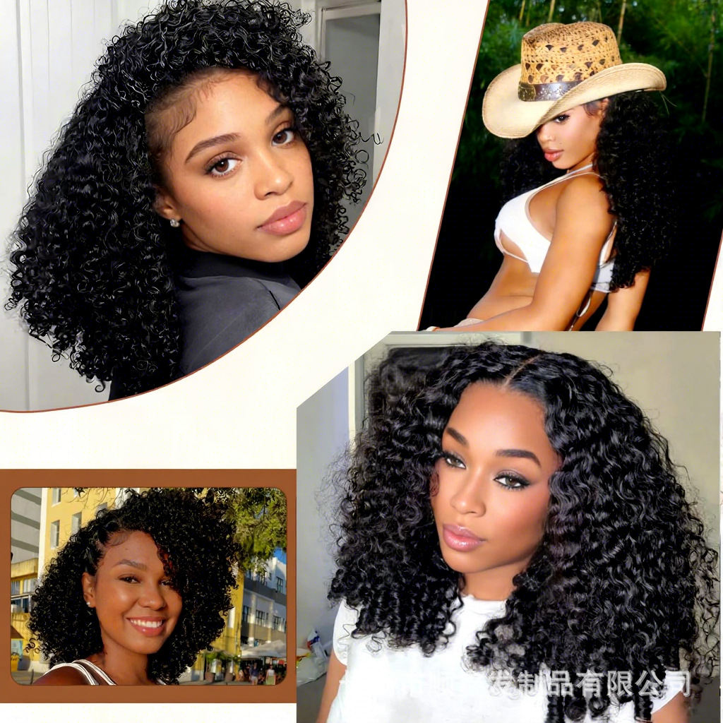 Extensiones de Cabello Humano de Pluma, Cabello Real, Tejido a Mano