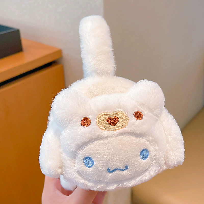 Sanrio, winter keep warm children's headphones, cartoon cute earmuffs, demi-season bag
