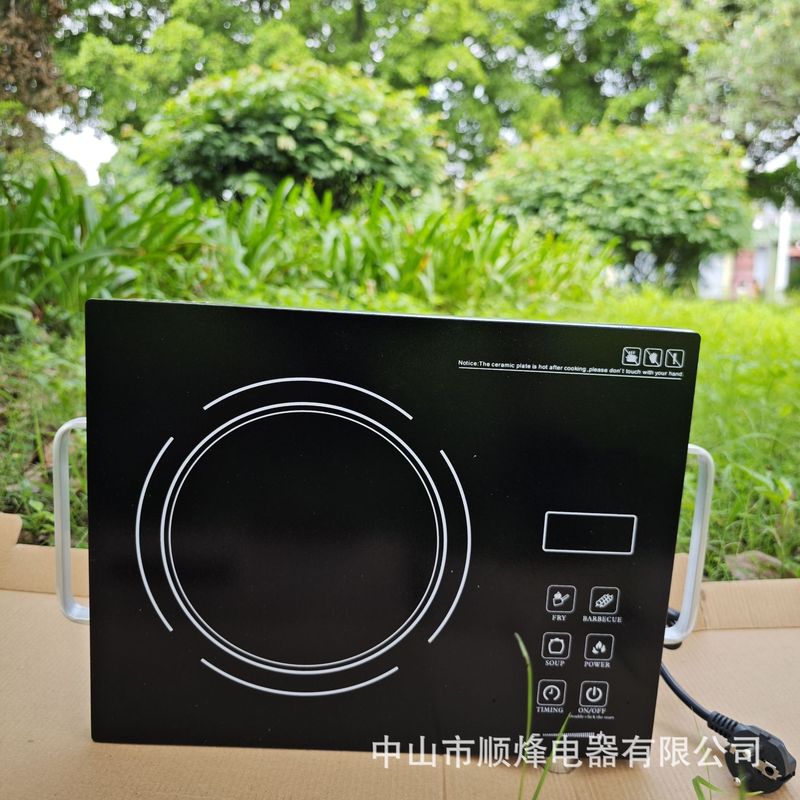 跨境欧式家用大功率智能电陶炉 多功能爆炒光波节能电磁炉3500W|undefined