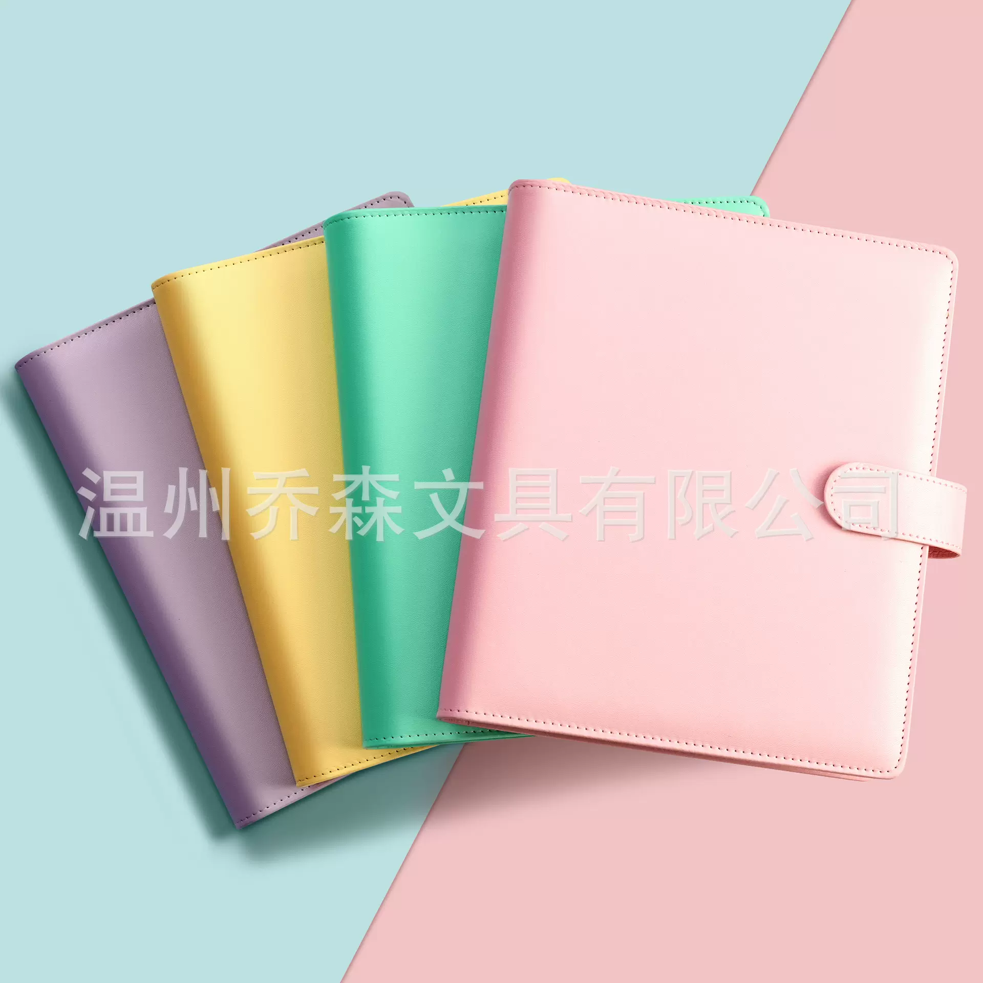 手账本活页可拆卸高颜值手账拍立得小卡收纳册马卡龙多功能收纳本