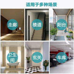 LED induction light, stairwell ceiling lamp, human body induction, voice-controlled, light-controlled induction lamp, smart infrared staircase and workshop light