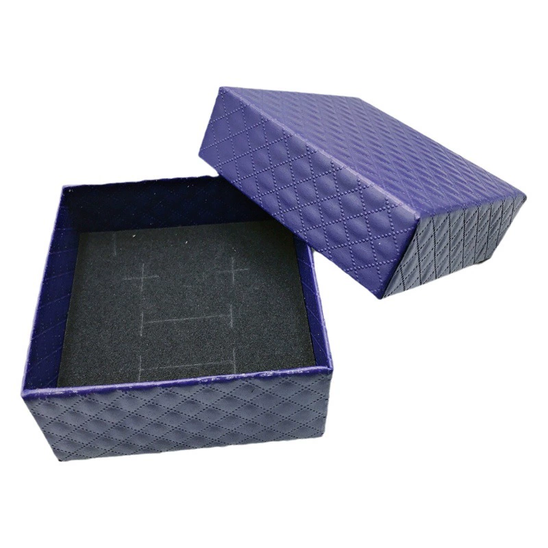 Подарочная коробка Инс стиль синяя Подарочная коробка пустая коробка