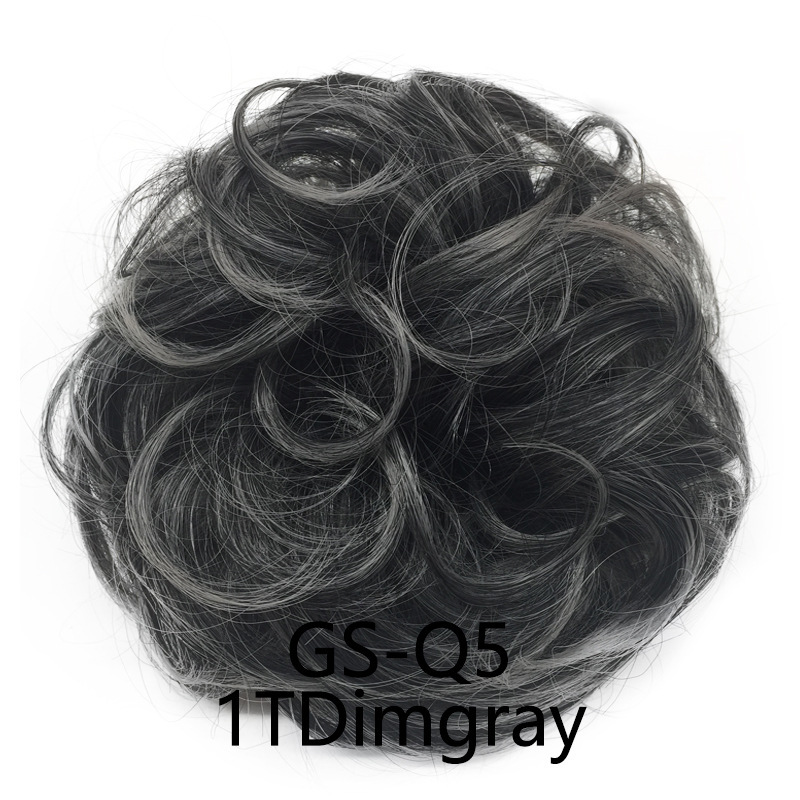 Europa y los Estados Unidos pelucas anillo de pelo de bolas cabeza cuerda elástica peludo natural peludo peludo transfronterizo