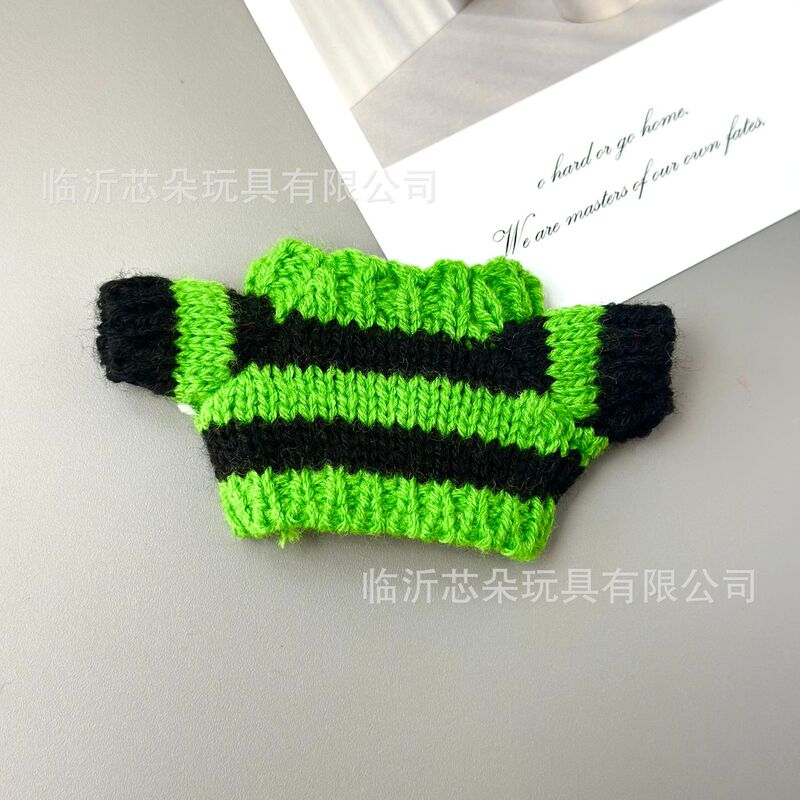 工厂10cm娃衣海星体衣服毛线针织配件拉布布挂饰针织挂件毛衣|undefined