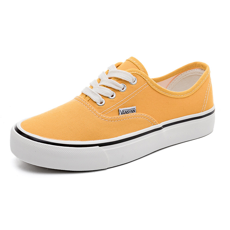 Zapatos de lona multicolores clásicos pareja puede personalizar logotipo F01