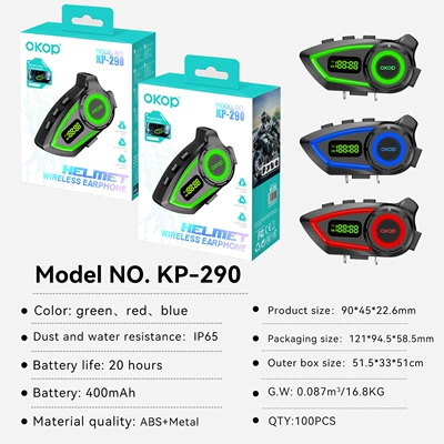 Motorcycle Helmet Headset Helmet Bluetooth Headset Intercom