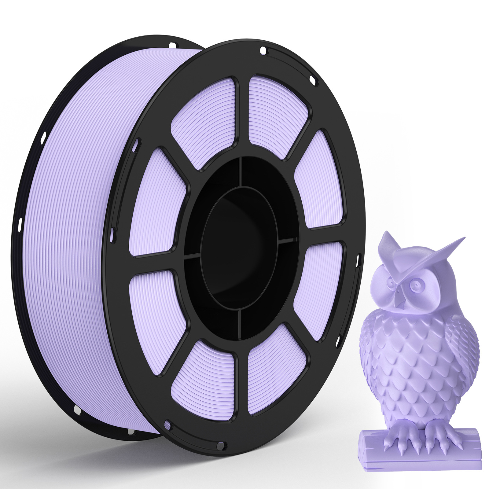 Coredi 3D Printer PETG Material consumible Impresión de alta velocidad 1,75 mm Cinta plana limpia degradable 1KG