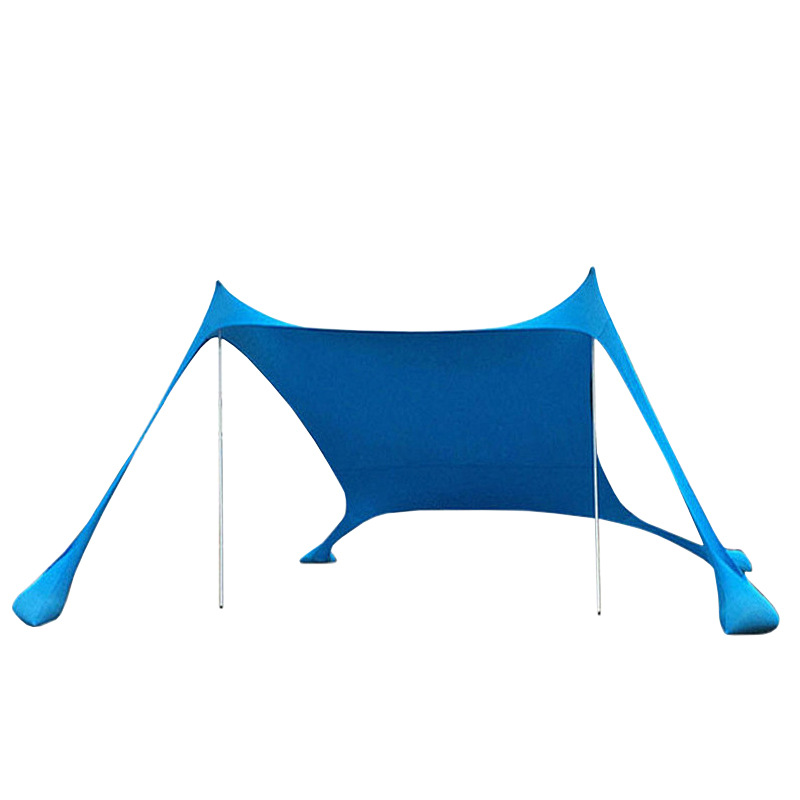 Carpa de lycra en la playa de Tianmu Amazon Estilo explosivo transfronterizo Protector solar y a prueba de lluvia Toldo de pesca al aire libre Carpa de campamento