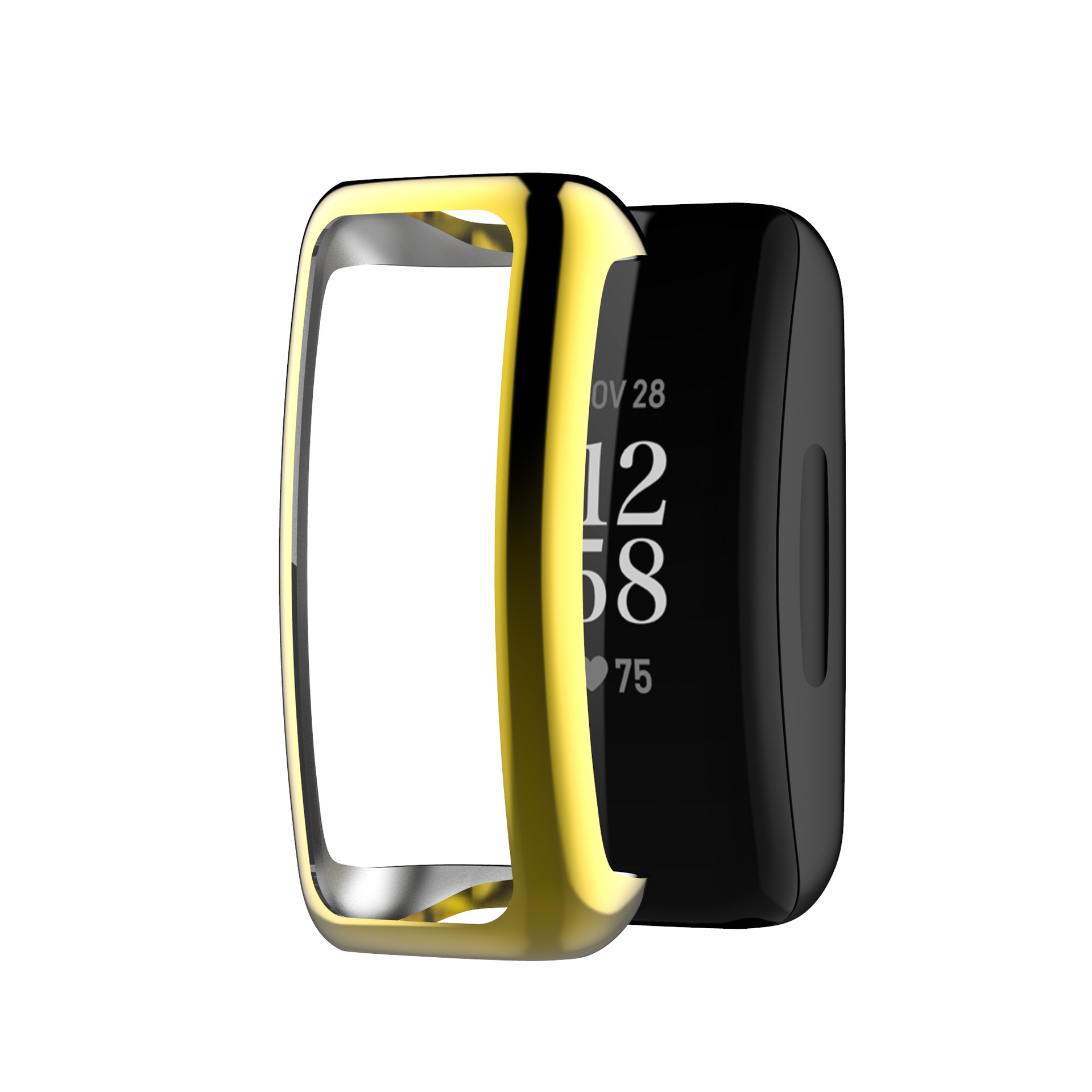 Suitable for Fitbit inspire2 watch case, smart watch case, inspire2 electroplated TPU all-inclusive case undefined