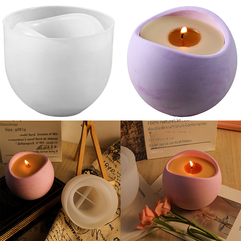 Yixing DIY Arc-Shaped Storage Box, Epoxy Resin Mold, Aromatherapy & Gypsum Candle Holders, Succulent Plant Pots, Silicone & Gypsum Molds