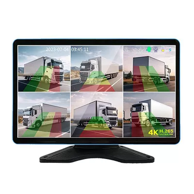 dashcam with 6-channel display, Car display