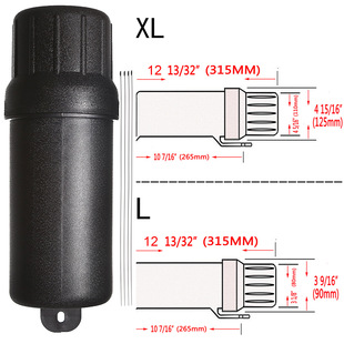 Motorcycle modification parts tool tube suitable for BMW Honda Yamaha Kawasaki waterproof storage tool bucket