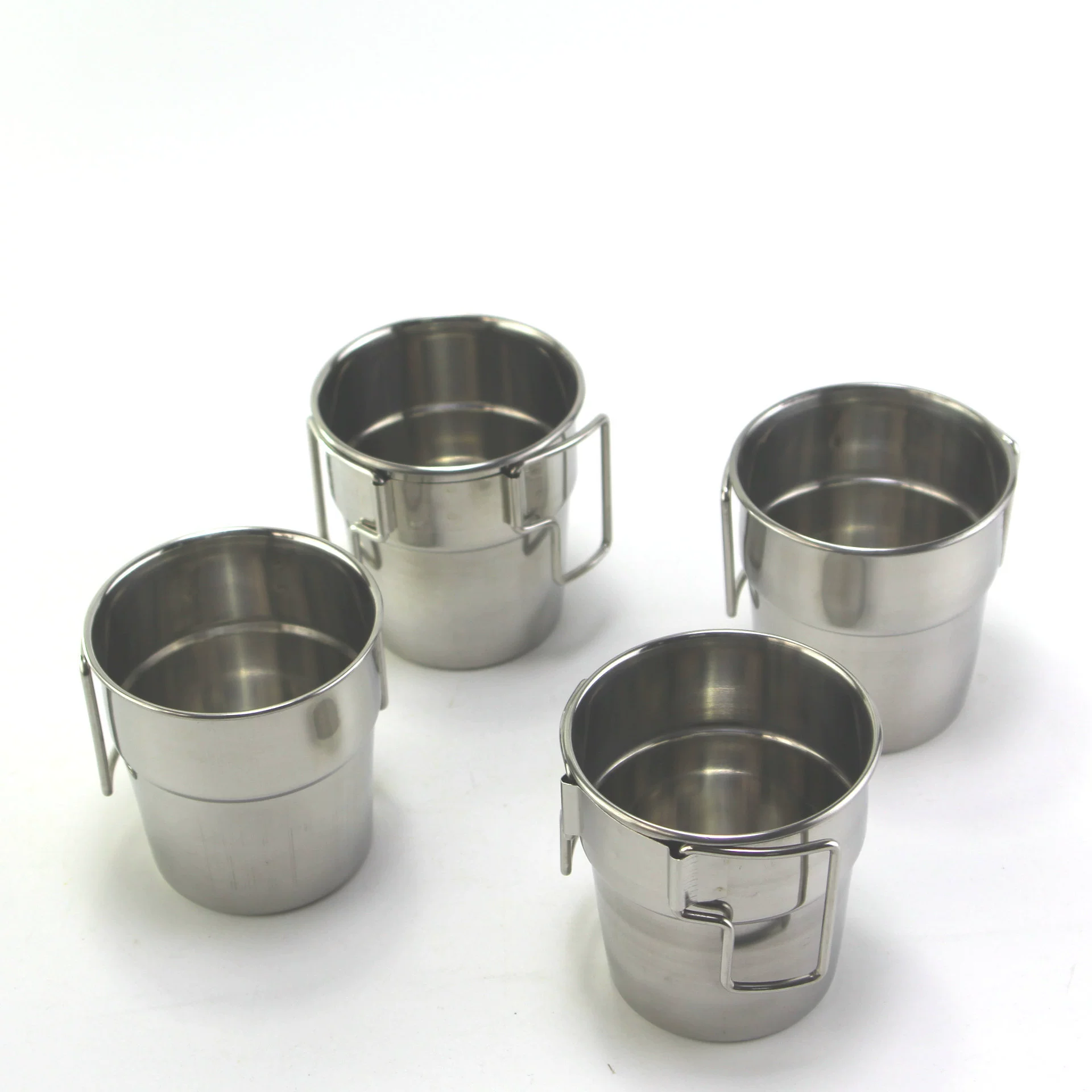 Handheld foldable coffee wineglass stainless steel for camping, tea cup, Amazon