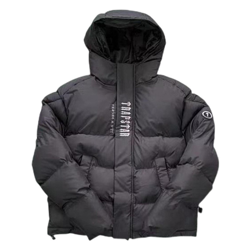 2,0 Trapstar HOODED PUFFER JACKET hombres CHAQUETA calidad UK original Taladro