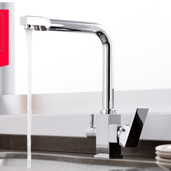 Cobre negro spray pintura cocina puro grifo fregadero vegetal cuenca giratoria doble manija doble agujero grifo