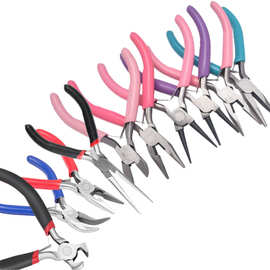 厂家供应批发尖嘴钳斜嘴圆鼻钳珠宝钳弯嘴钳DIY手工钳饰品工具