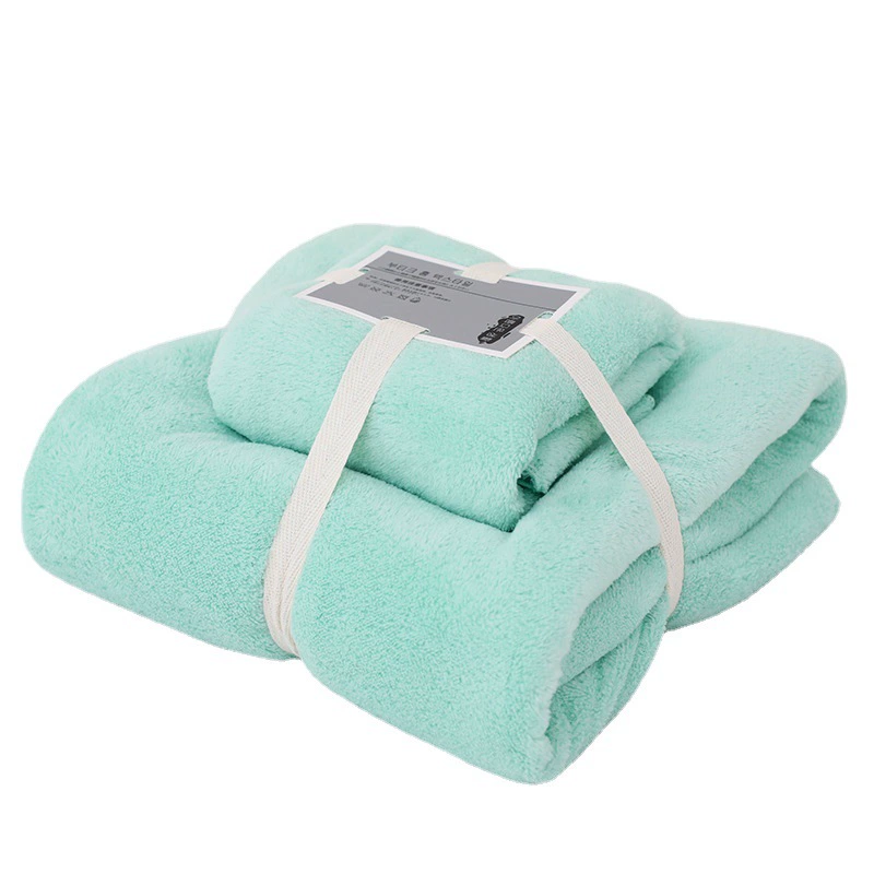  Coral bath towel, set, wholesale, Birthday gift
