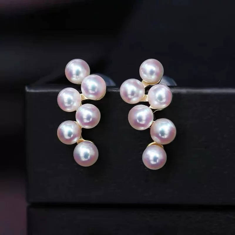 Аксессуары, серьги из жемчуга, S925, образец серебра 925