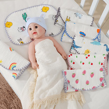 纯棉婴儿宝宝全棉十层纱布云片枕新生儿枕巾母婴用品婴儿 枕头