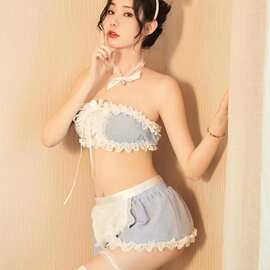 女仆纯欲丝袜情调套装性感睡衣床上内衣火辣情趣护士制服蕾丝趣味