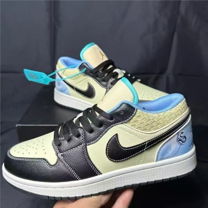 莆田純正 AJ1 ロートップアッシュバスケットボールシューズアッシュ郭アレン男性と女性のスポーツシューズクロスボーダー卸売|undefined