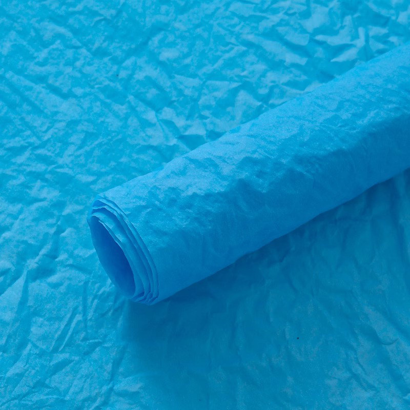 Papel de seda plisado al por mayor para floristerías, papel para envolver regalos florales, embalaje para ramos, material de papel natural hecho a mano, papel enrollado a mano.