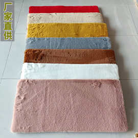 新简约轻奢纯色家用进门入户纯色门垫卫生间吸水地垫浴室防滑脚垫