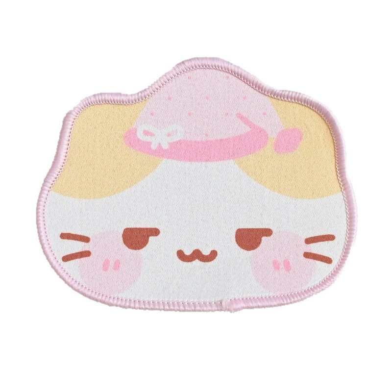 古早感坏笑猫刘海贴可爱少女棉花糖猫碎发贴魔术贴无痕发饰女批发|undefined