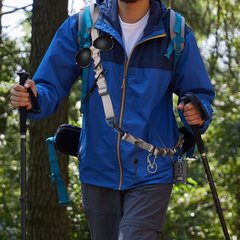 Outdoor Multifunctional Single-shoulder Crossbody Hanging Rope Camping Multi-purpose Hanging Strap Wilderness Water Bottle Tool Storage Belt