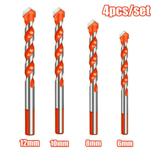 Overlord drill multifunctional hole drill wholesale ceramic tile concrete brick wall glass triangle drill carbide ceramic drill