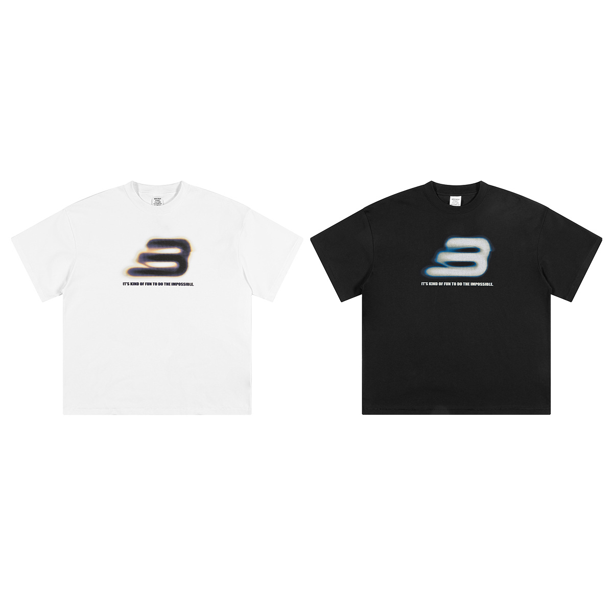Camiseta de manga corta estilo Bajia, de marca de moda Primavera/Verano 2025, para hombre, juvenil, de alta gama, corte holgado.