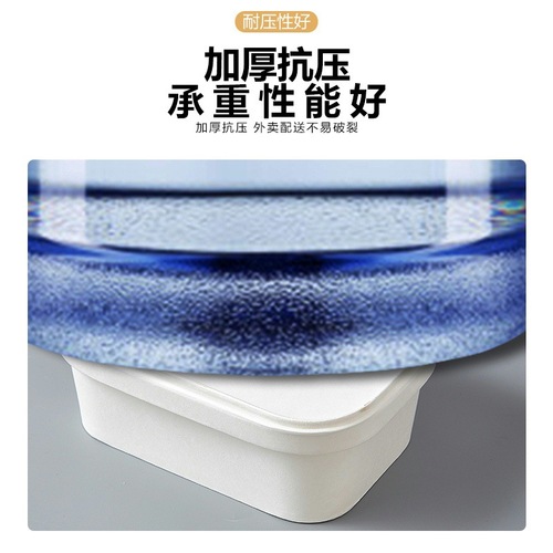 Kraft paper lunch box disposable rectangular light food paper packaging box fried chicken barbecue salad bento takeaway box