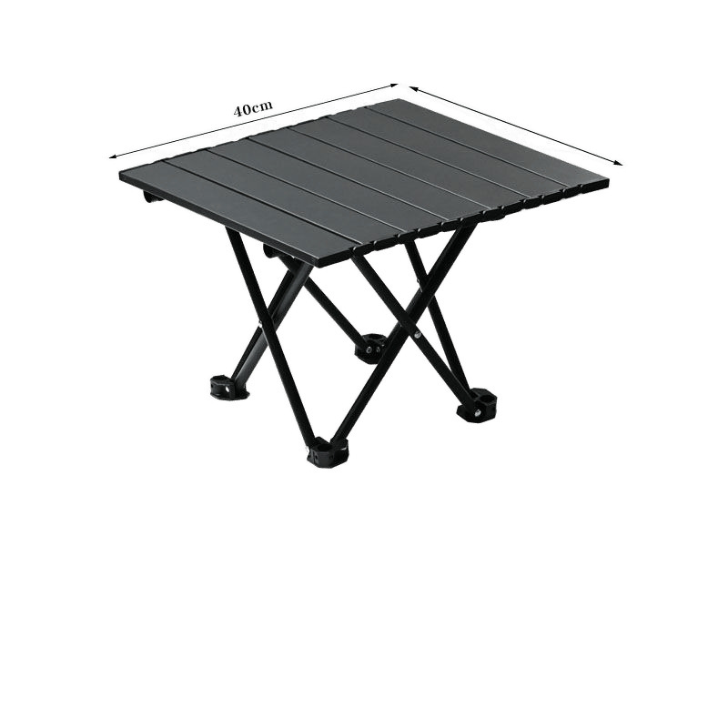 Mesa plegable al aire libre mesa de aluminio para pícnic mesa portátil de camping mesa de tortilla de huevos para suministros al aire libre conjunto de equipos