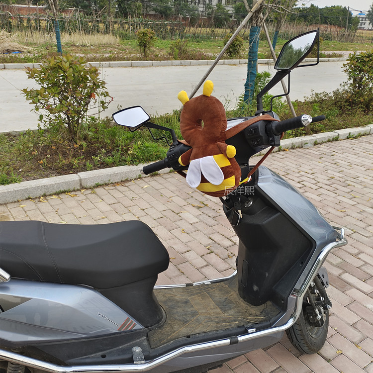 Electric Vehicle Anti-Collision Pad Front Seat Cushion Baby Head Protection Motorcycle Baby Safety Anti-Collision Head Thickened Pillow