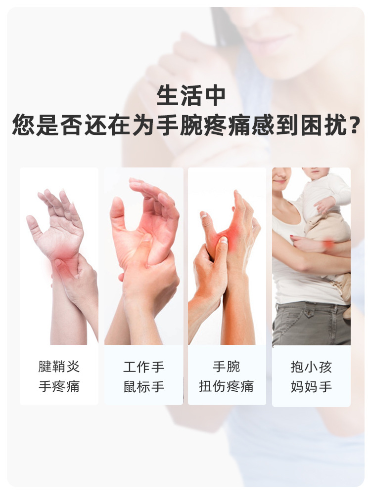 腱鞘腕捻挫手首男性腕関節固定器サポート女性疲労リハビリテーション補助保護カバープレート