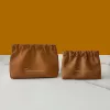 [Regular Style] Pleated Bag-Brown