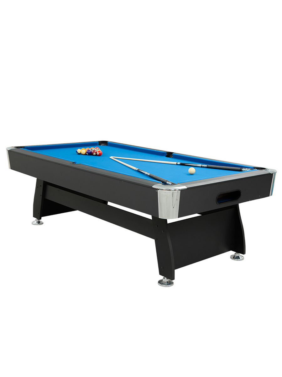Mesa de billar estándar para el hogar, ocho mesas negras de estilo chino, billar británico, mesa de billar americana para adultos con función de retorno automático