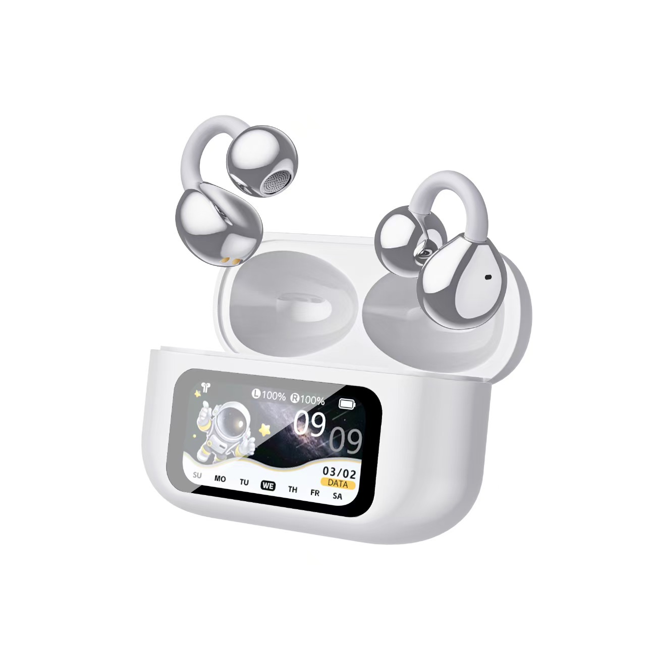 Transfronterizo A9pro pantalla de alta definición tipo táctil con ruido reducido APP auriculares Bluetooth inalámbricos larga línea de suministro de fábrica