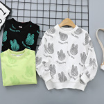 2025新款潮流长袖卫衣满印可来图来样定制承接各种服装订单