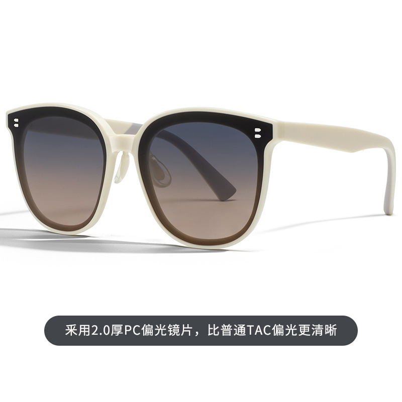 网红爆款墨镜女高级感防晒TR90防紫外线时尚太阳镜非gm墨镜批发|undefined