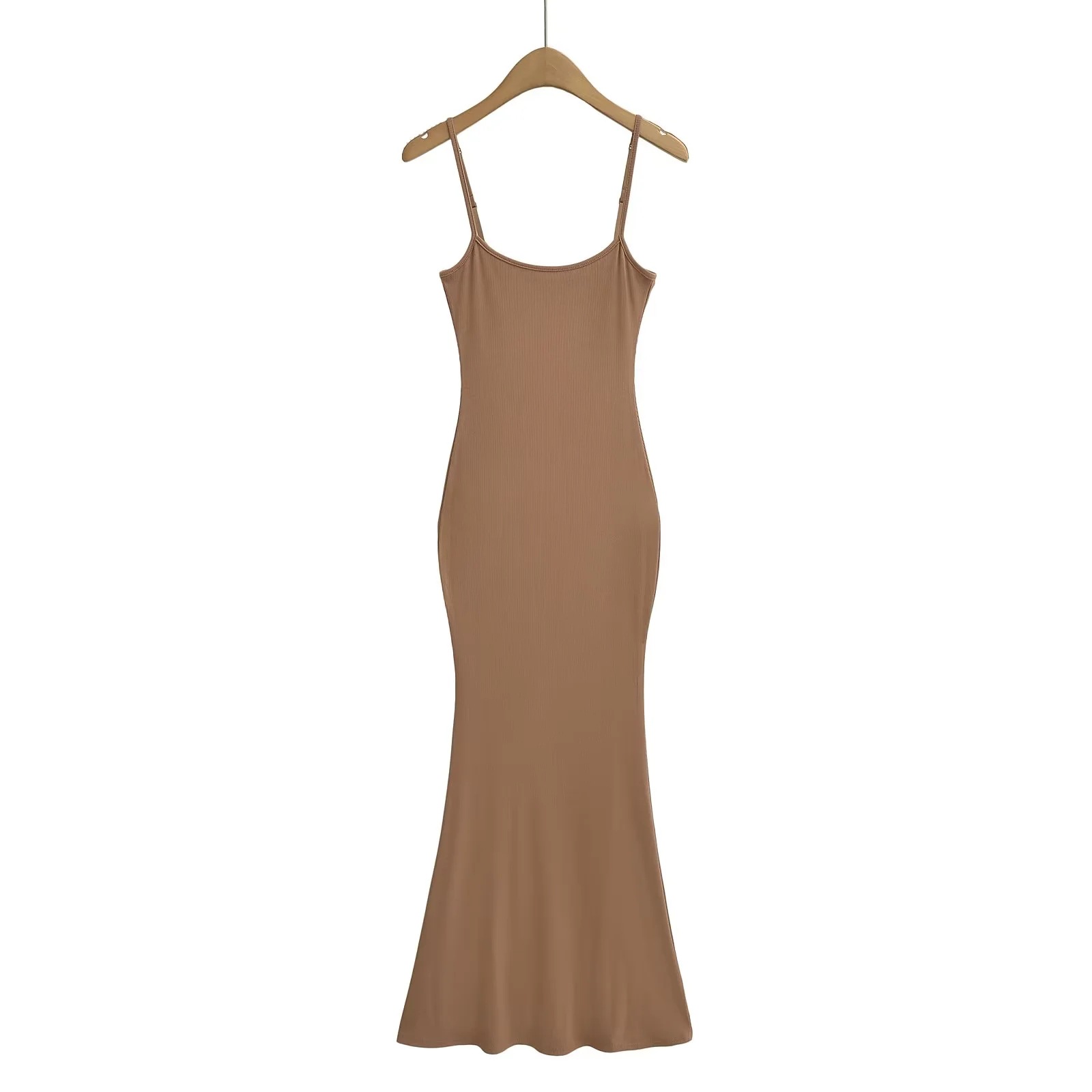 Women's Strap Dress Sexy Strap Backless Sleeveless Solid Color Maxi Long Dress Daily display picture 23