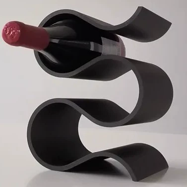 3D винная стойка украшения Высококачественная минималистская современная гостиная винная бутылка витрина полка домашнего атмосферного винного шкафа украшения