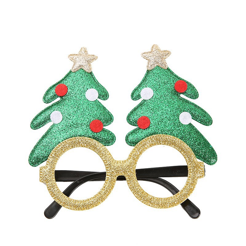 Nueva Navidad diadema gafas marco Halloween Día de San Valentín gafas de Santa Claus gafas Fiesta de Navidad