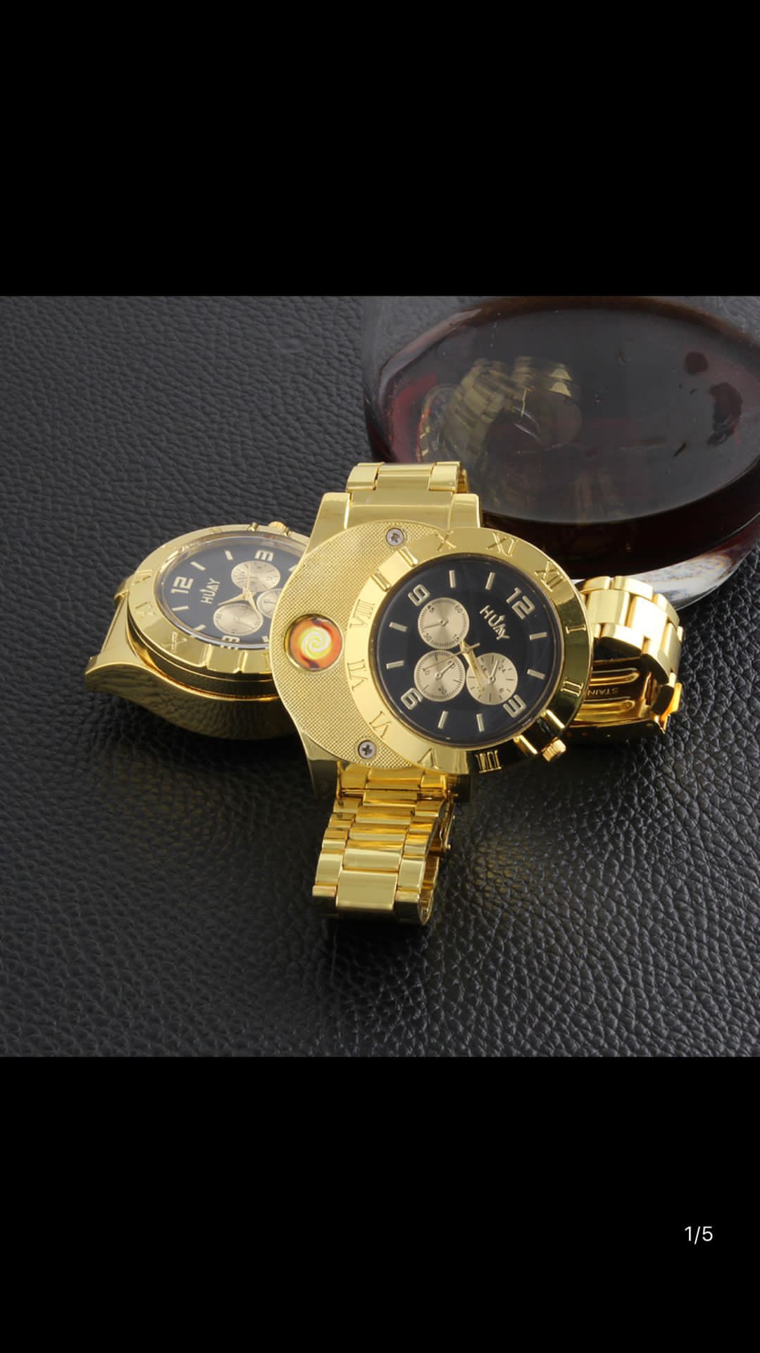 新机个性手表金属创意打火机厂家批发供应酒厂酒店礼品行淘宝礼盒