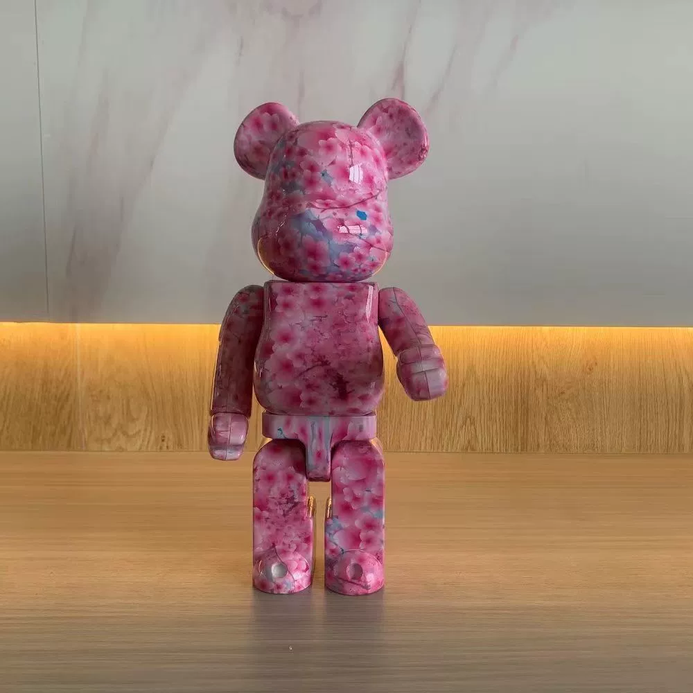 【80% повторной покупки】Звероблок Bearbrick медведь 400% жестокий медведь кокс кукла для гостиной модная игрушка ручная работа