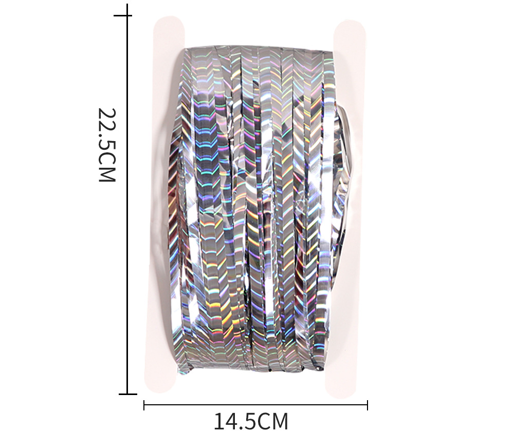 52g Weight Christmas Valentine'S Day New Year Waves PET Wedding Graduation Birthday Decorative Props