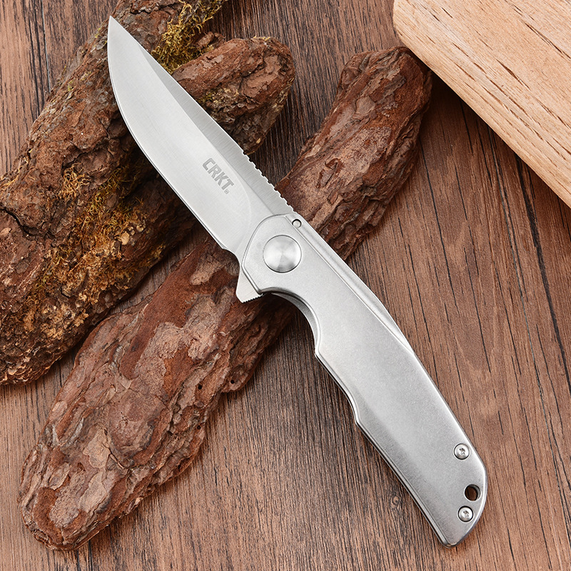 CRKT*3720户外折叠刀随身便携口袋刀助力快开厂家直供野外防身折|undefined