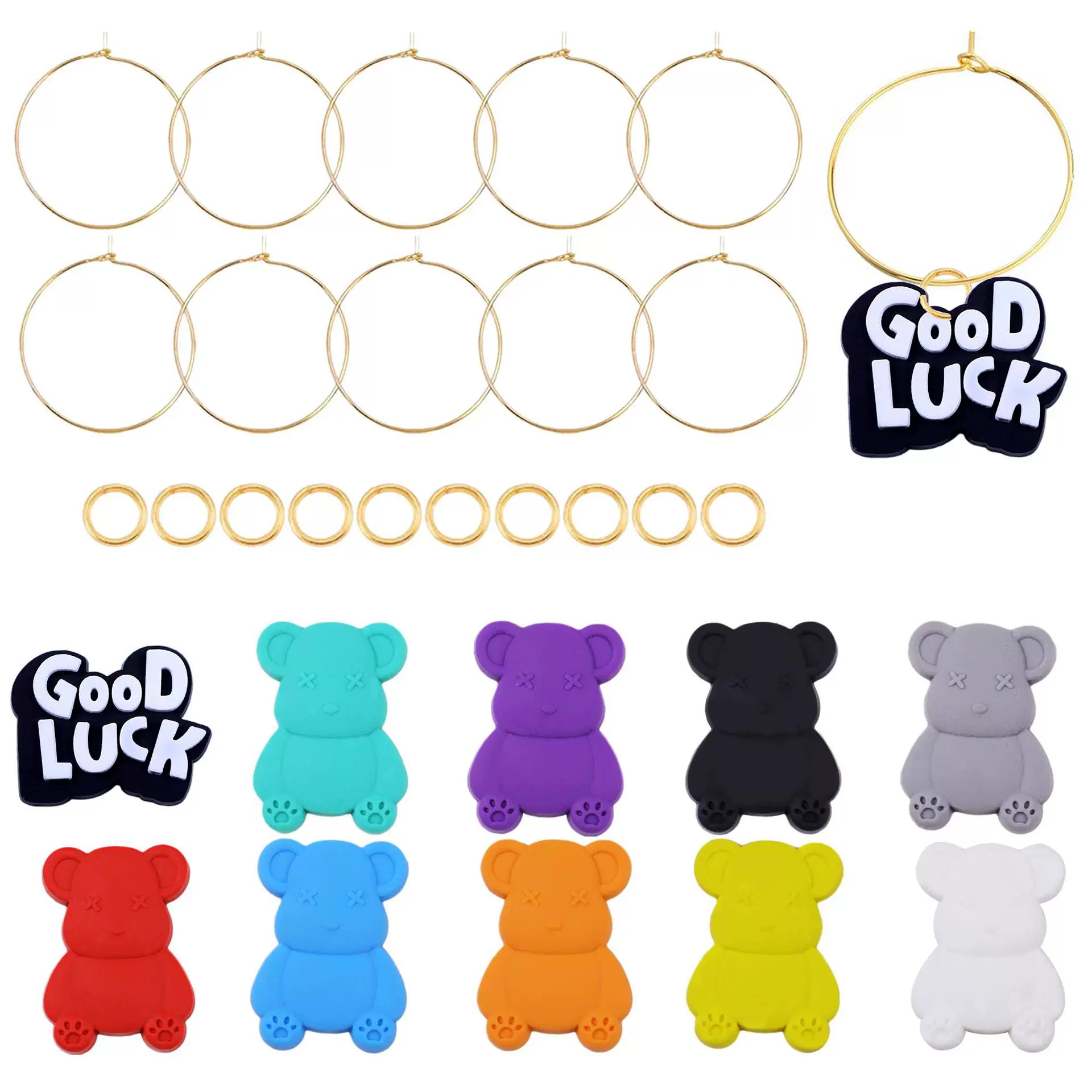 Подвеска для кружки с медведем для вечеринки в стиле Etsy, украшение для Хэллоуина