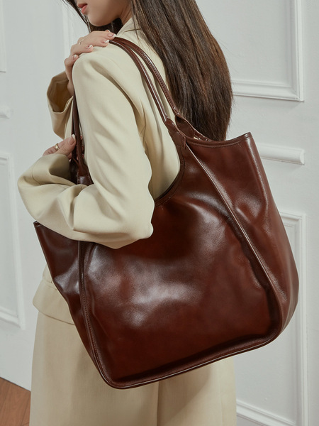 leather shoulder bag