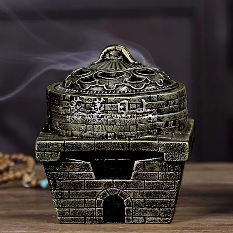 Accessories, ceramic creative Incense burner, retro aroma lamp
